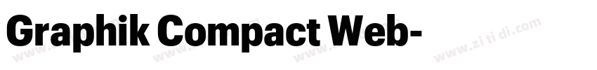 Graphik Compact Web字体转换